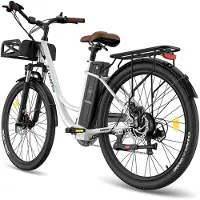 Fafrees F26 Lasting Elektrische Stadsfiets – 250W Motor, 36V 25Ah Accu, 140km Bereik, 26" Banden, 7 Versnellingen