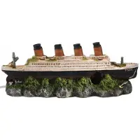 Europet Aquarium Decoratie de Titanic, 39x11x14cm (Decoratie, Schip)