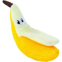 Petstages Dental Banana - Gebitsverzorgend speelgoed met catnip voor katten - Bevat Kattenkruid