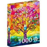Enjoy Puzzle Puzzel van 1000 stukjes, Enjoy – Gekristalliseerde boom