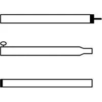 Campking Tentstok 25mm 170/250cm