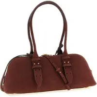 Pinko Handtas 'Bowling Baguette' bordeaux