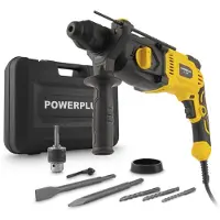Powerplus Marteau-perforateur SDS Plus 1050W - Snel boren en beitelen met SDS Plus -
