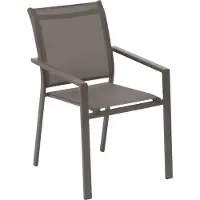Hespéride Stapelbare tuinstoel van aluminium ESSENTIA