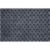 Dywany Łuszczów VECTRA Vloermat Antislip 200x100 cm - Grijs Geruit