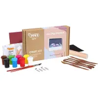 Jovi Diy Craft Kit To Make A Picture With Air Dry Hardening Clay Transparant
