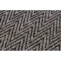 Rugsx Ruitenwisser anti slip 100 cm MAGNUS 1951 Zigzag extern, intern, op een rubber - beige 100x380 cm