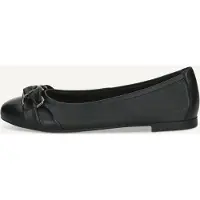 Caprice Ballerina zwart
