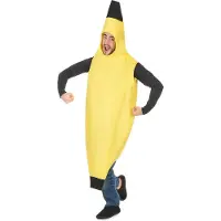 Vegaoo - Bananen outfit voor volwassenen