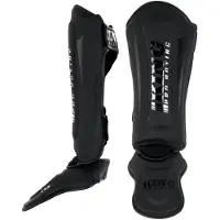 King Pro Boxing Revo Series 4 - Scheenbeschermers kickboksen - L - Zwart