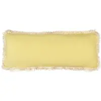 Unique living D- - Kussen Charlie 35x90cm Soft Yellow