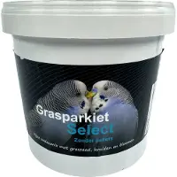 Hareco grasparkiet select zonder pellets 1,8 kg