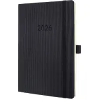 Sigel weekagenda 2026 - Conceptum - formaat A5 - zwart - softcover - SI-C2622