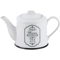 Feel-Maestro mr20030-08 Enkele theepot 800 ml Wit
