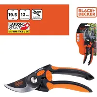 Black & Decker Snoeischaar 13 MM - Takkenschaar Ergonomische Handgreep – Zwart