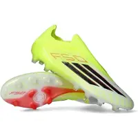 Adidas Voetbalschoen 'F50 Elite' neongeel / lichtrood / zwart / zilver