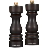 Cole and mason London peper- en zoutmolenset 18 cm Chocolate