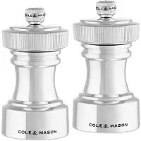 Cole and mason Peper- en Zoutmolen Cole & Mason Hoxton Silver Plated Gift Set 10,4 cm