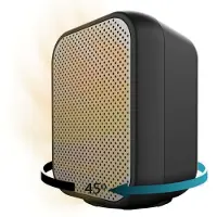 Cecotec ReadyWarm 1500 Max Ceramic Rotate, Keramische verwarming, Geschikt voor binnen, Tafel, Vloer, Zwart, Bediening via touchpaneel, 1500W