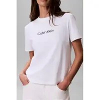 Calvin Klein Shirt 'CLASSIC' zwart / wit