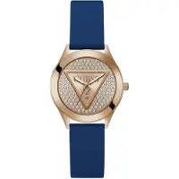 GUESS Analoog horloge marine / rose-goud