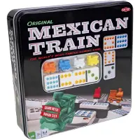Tactic Mexican Train tin box