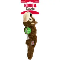 Kong Scrunch Knots Eekhoorn S - Kauwspeelgoed - 300mm x 84mm x 51mm - Multi
