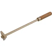 Ks Tools 963.9533 Brozeplus driehoekige plaatschraper 420 mm