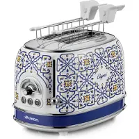 Ariete Broodrooster Capri 155 810W 2 Sneden 6 Niveaus van Bruinheid Blauw