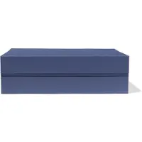 HEMA Doos met magnetische deksel A4 karton blauw