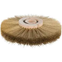 Ks Tools Brozeplus ronde borstel, tin-brons draad, gegolfd, Ø 150 mm 963.9596 963.9596 1 stuk(s)
