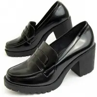 Montevita (Zwart, 36) Damesloafers Met Hak. Moccavita5 93936