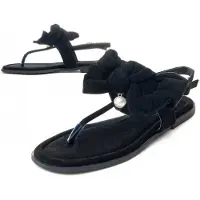Montevita Platte Sandalen Flipp4 In Zwart