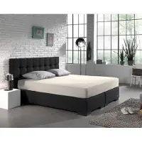 Dreamhouse Jersey Stretch Hoeslaken – 160/180 x 200 – 100% Katoen – Crème