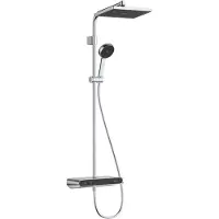Hansgrohe Activera Q - Doucheset met thermostaat, 29 x 18 cm, 2 stralen, EcoSmart, chroom 28648000