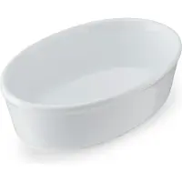 MIKASA Chalk 17 Cm Oval Pie Dish Transparant