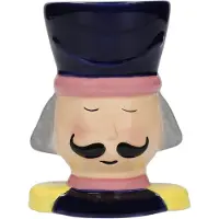 Kitchencraft - Eierdopje, Keramiek, Handgeschilderd, Soldaat - KitchenCraft The Nutcracker Collection