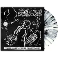 RELAPSE From Resuscitation To Reincarnation Vinyle Blanc Marbré