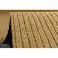 Rugsx Ruitenwisser anti slip per strekkende meter CEYLON extern, intern, op een rubber - kokosnoot bruin 0226 200cm 200x520 cm
