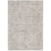 MUST Living Carpet La Belle rectangular large,250x350 cm, light grey, 100% viscose (Grijs, 350x250cm)