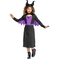 Disguise DISNEY - VILLAINS, Maleficent Classic , Maat M (7-8 jaar), Meisjes