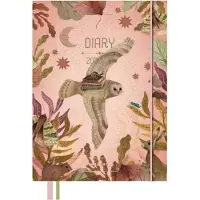 Pimpelmees A5 Schoolagenda 2026 - 2027 Owl Peach