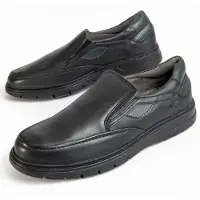 Purapiel mocassin Confore2 zwart