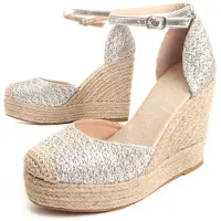 Montevita Wedge Sparto Luca In Zilver