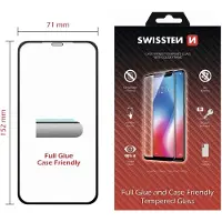 Swissten iPhone XS Max Tempered Glass - 54501721 - Full Glue - Black