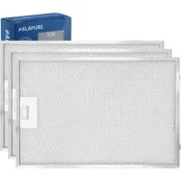 Alapure 3x Metaalfilter voor Balay 742967 / 00742967 388x265x8mm