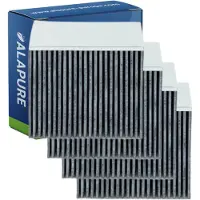 Alapure 4x Koolstoffilter voor Constructa 00741638 / 11017314 / 00678460