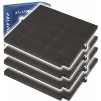 Alapure 4x Koolstoffilter voor Blaupunkt 5Z9101X1 / 5Z9102X1