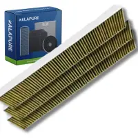 Alapure 3x CleanAir Koolstoffilter voor Gaggenau CA282110 / 17000822
