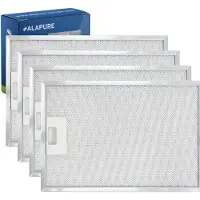 Alapure 4x Metaalfilter voor Balay 362380 / 00362380 320x220mm